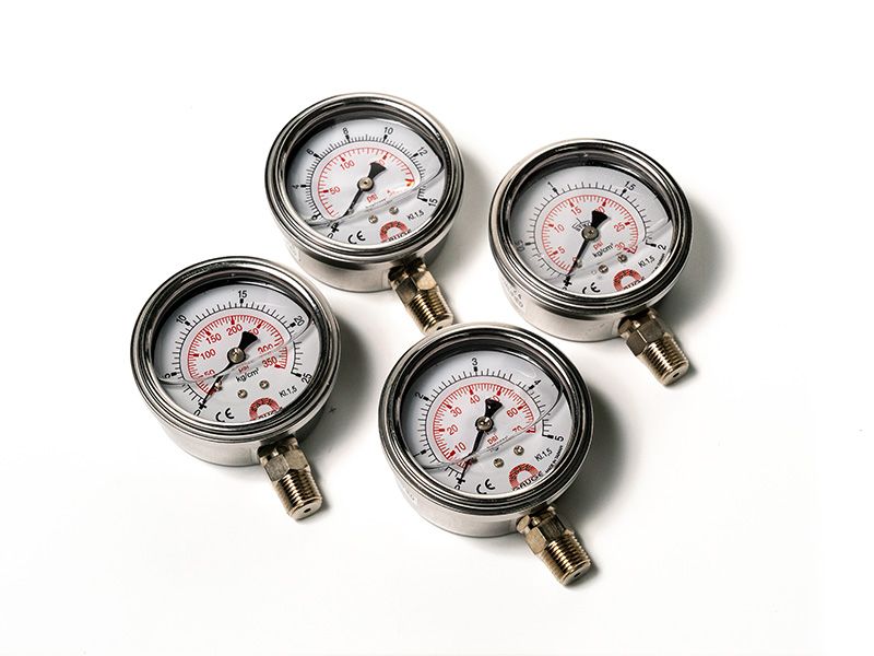 不鏽鋼充油式壓力表