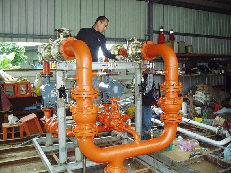 高壓氣體設備及管路工程