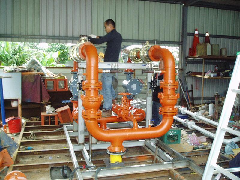 高壓氣體設備及管路工程