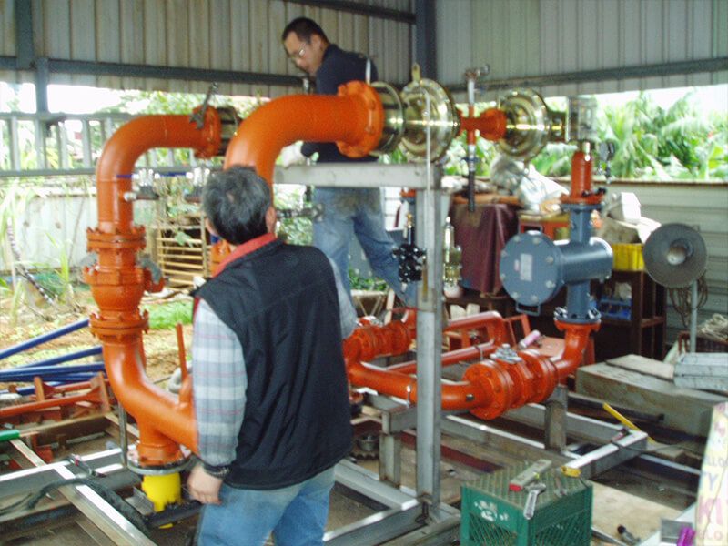 高壓氣體設備及管路工程